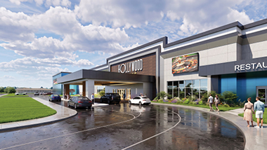 Exterior rendering of new Casino
