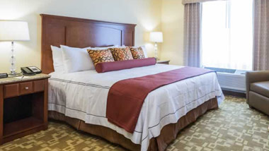 King Hotel Room